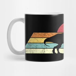 Jurassic Retro - Vintage Dino Style Tee Mug